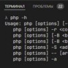Терминал Laragon в VSCode